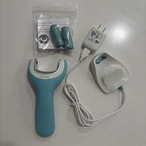Amope Pedi Perfect Pro Rechargeable Foot File & Refills
